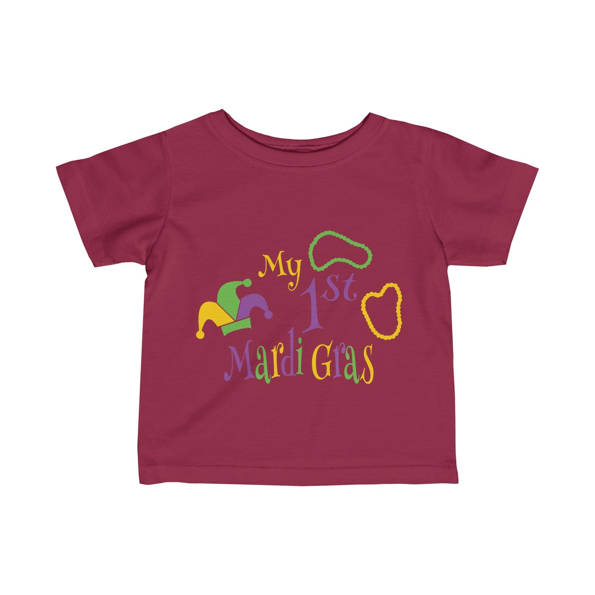 My 1st Mardi Gras Infant Fine Jersey Tee - Inspired By Savy