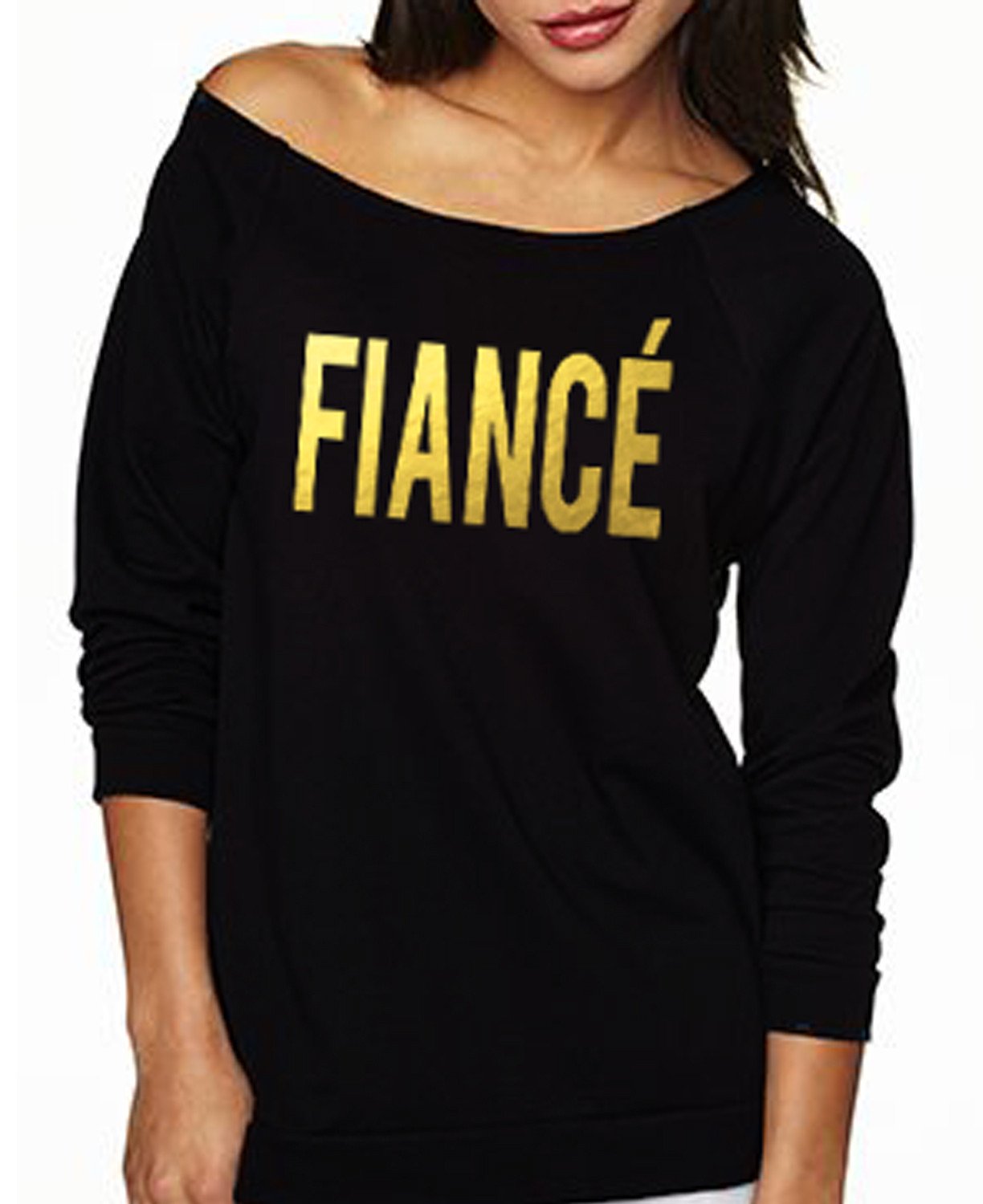 Fiance Off-Shoulder Long Sleeve Shirt